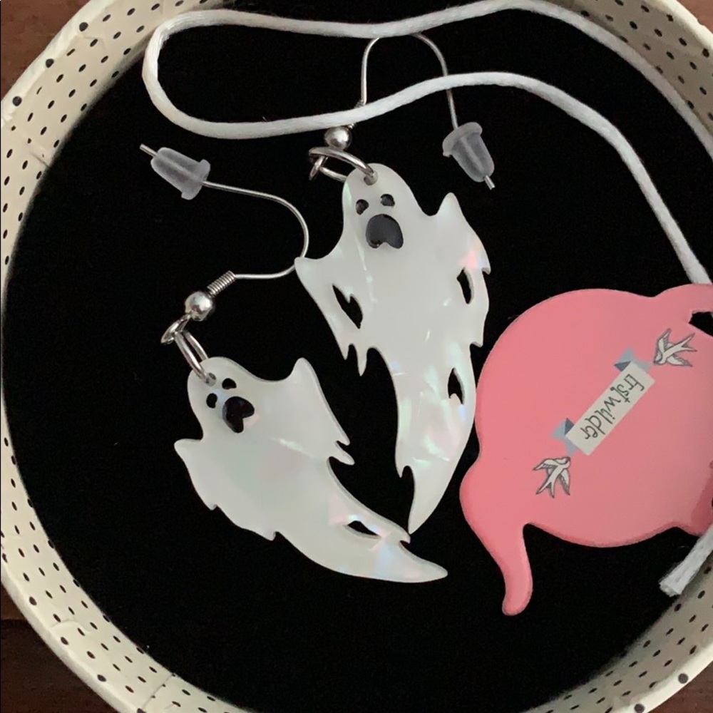 NWT  Erstwilder “Be Our Ghost” Earrings